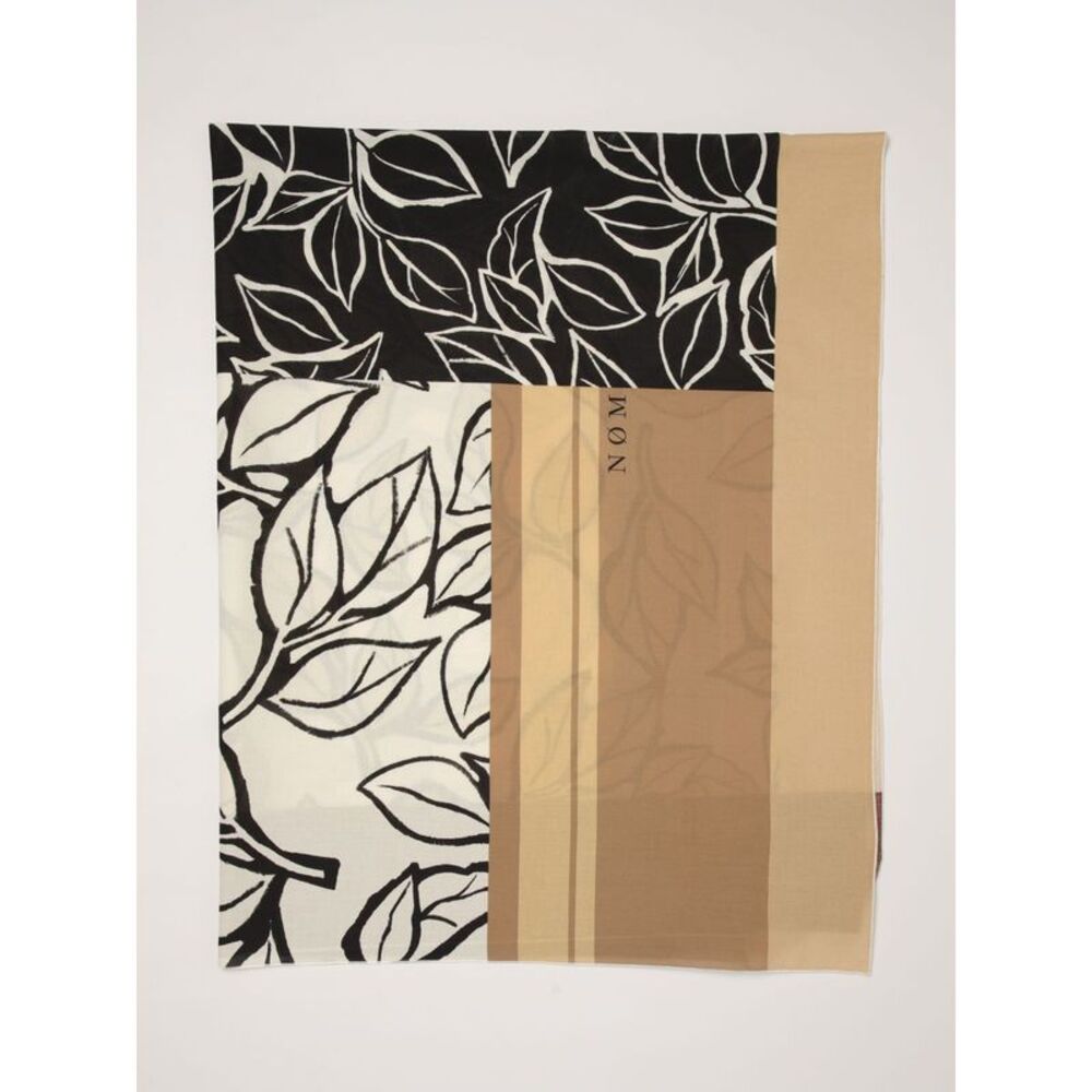 All-Over Floral Print Cotton Foulard Nom